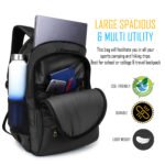Stylish Laptop Backpack with Multiple Compartments - Image 4