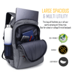 Stylish Laptop Backpack with Multiple Compartments - Image 4