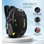Large 45 L Laptop Backpack Ultimate Premium Waterproof Travelling Trekking Rucksack - Image 8