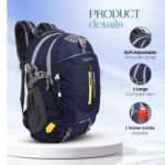 Large 45 L Laptop Backpack Ultimate Premium Waterproof Travelling Trekking Rucksack - Image 8