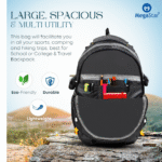 Large 45 L Laptop Backpack Ultimate Premium Waterproof Travelling Trekking Rucksack - Image 4